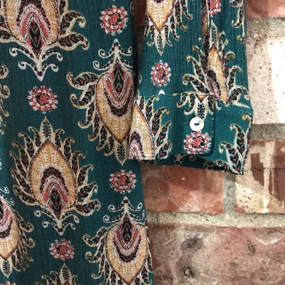 Dee Elle Paisley L/S Tunic L - Picture 4 of 6